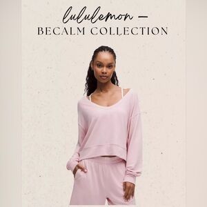 lululemon athletica Pale Pink Scoop-Neck Pullover